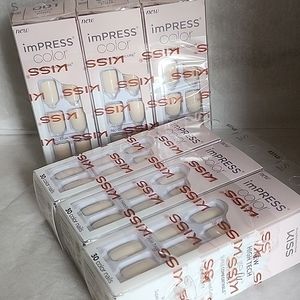 imPRESS Press On Nails Lot of 6(POINT PINK)